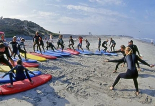 cours de surf dans le 56